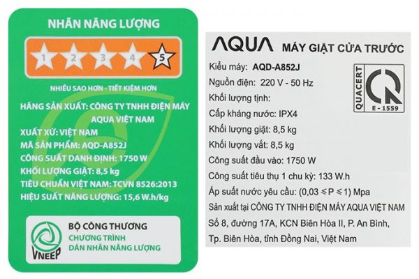 May Giat Aqua Inverter 85 Kg Aqd A852j Bk 09 700x467